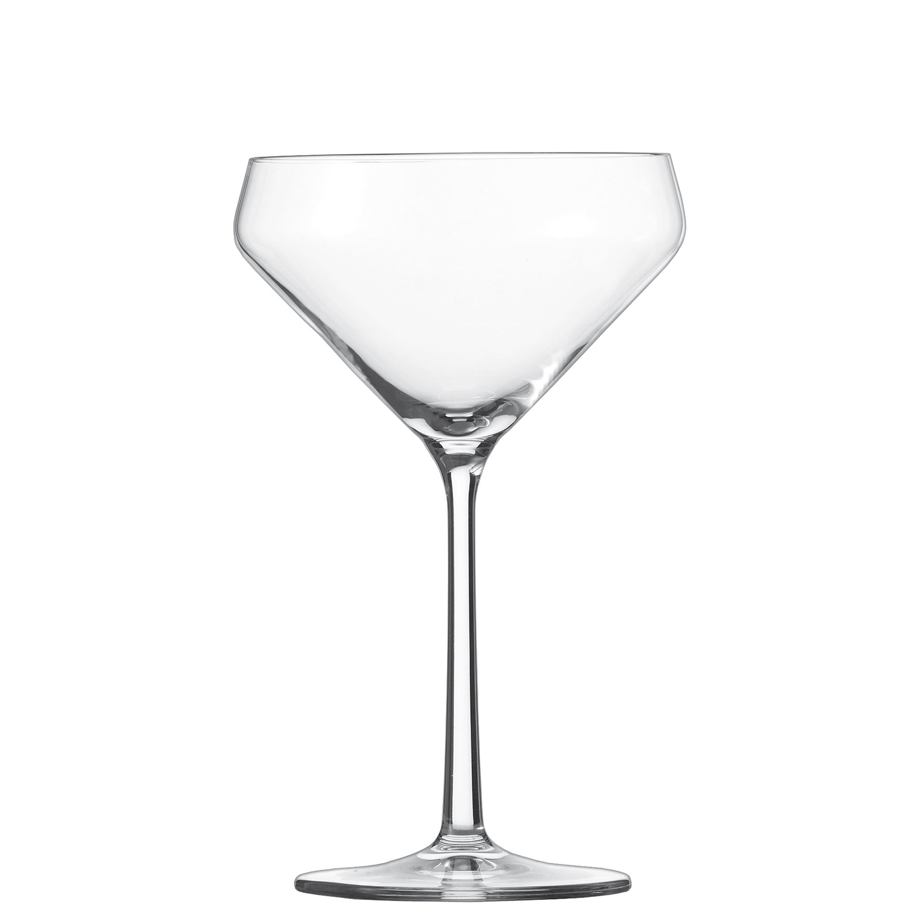 Nutrichef 10 oz. Crystal Martini Wine Glass Set (Set of 6)