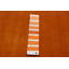 Kashkuli Gabbeh Orange Rug 2'8" x 13'0"