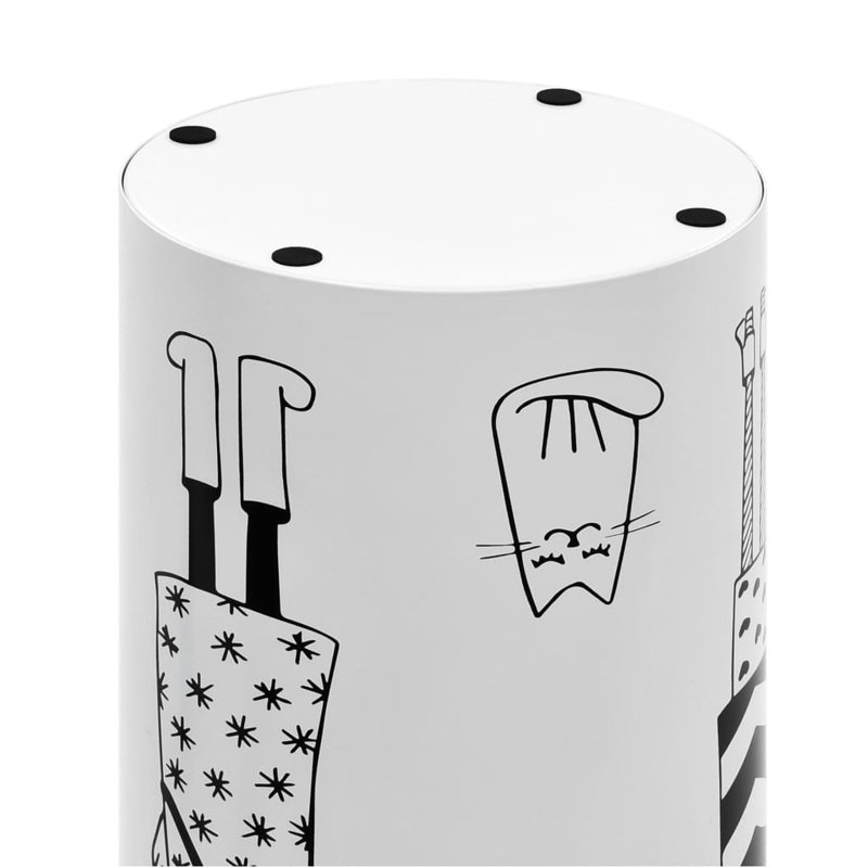 Tristan Metal Freestanding Umbrella Stand, White