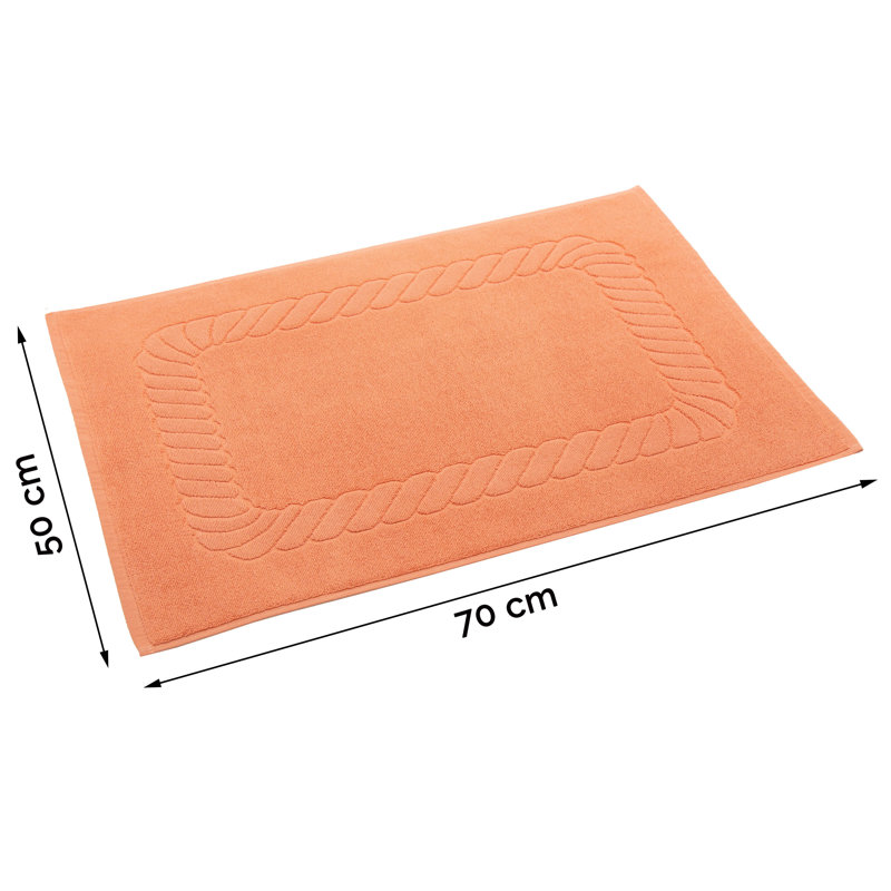 Bath Rug, Terracotta