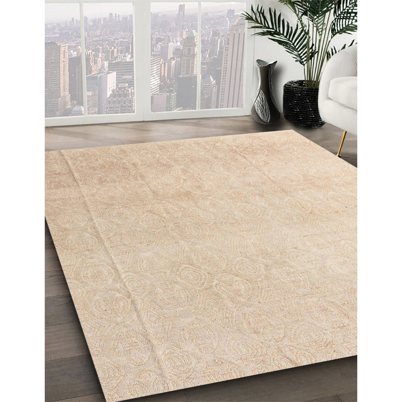 Tapis abstrait moderne 4748, Carré 5 pi