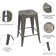 Lehman Counter Stool with Metal Frame