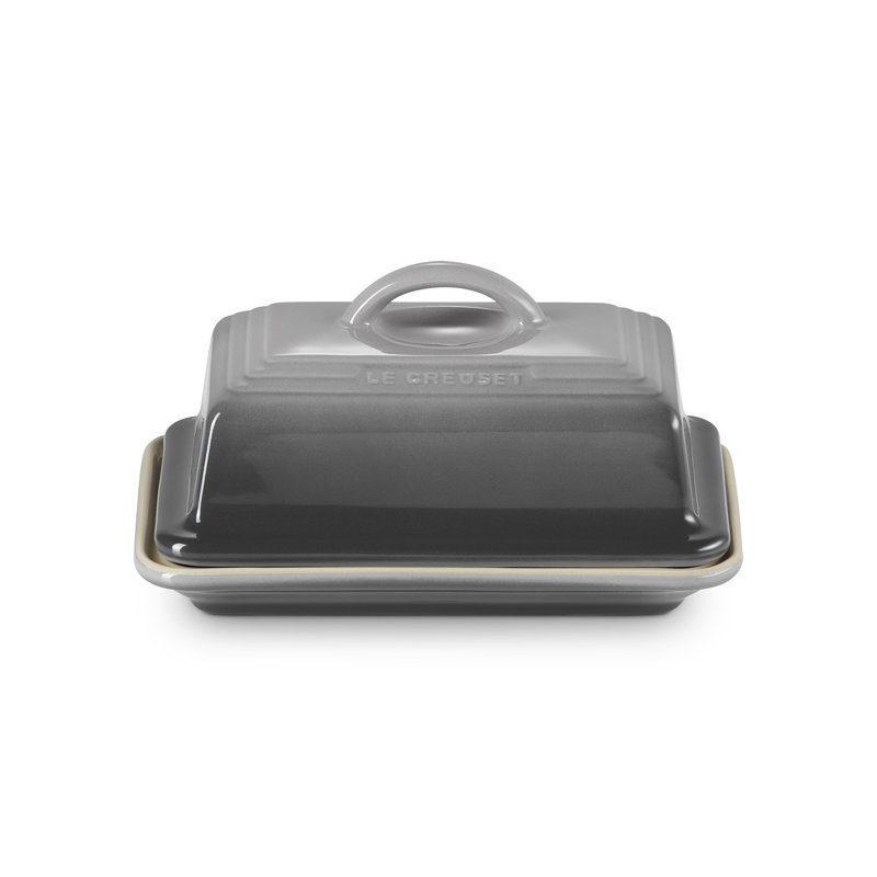 Le Creuset Breakfast Butter Dish, Flint