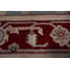 Tapis oriental riche ivoire et rouge avec motif classique 4 x 6