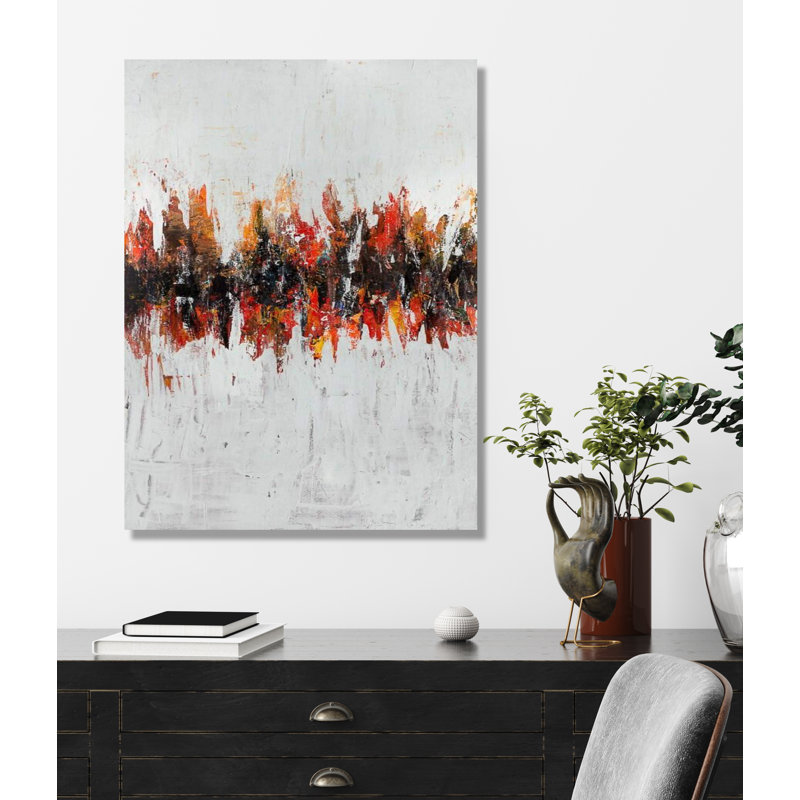 Gateway On Giclee Canvas Hand Embellished Art Print, 48" H x 36" W x 1.5" D
