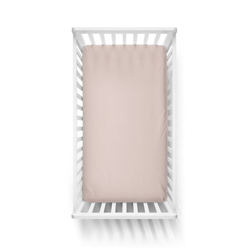 Drap-housse pour lit de bébé Goumikids, Rose