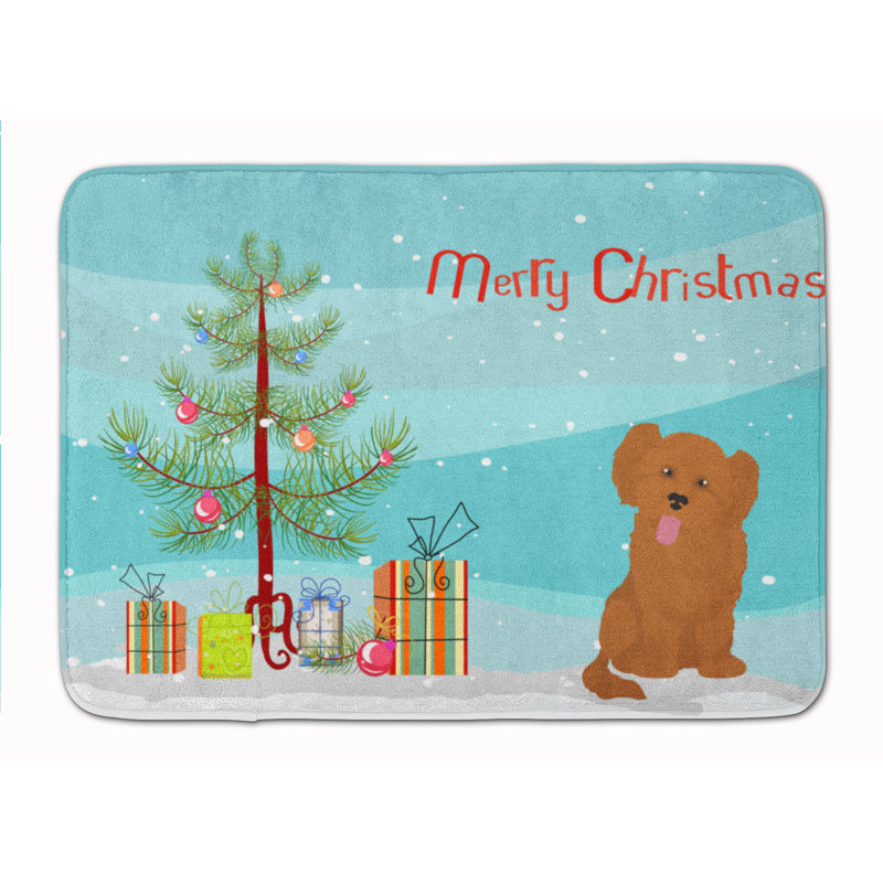 Tapis pour salle de bain chinois, Shih poo #3