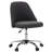 Mercier Upholstered Armless Task Chair, Home Adjustable Swivel Makeup Chair-737167248