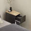 Jayshaun 20cm 1 Drawer Bedside Table-842556105