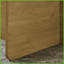 Table basse Mid-Century moderne de 31,5 pouces avec plateau en verre trempé pour salon, facile à nettoyer et amp; Durable-588971132
