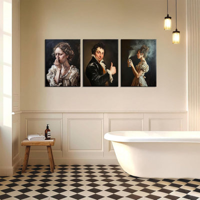 3 Piece Wrapped Canvas Wall Art