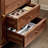 Simple Solid Wood Multifunctional Storage Cabinet 35.43'' Solid Wood Sideboard-101885188