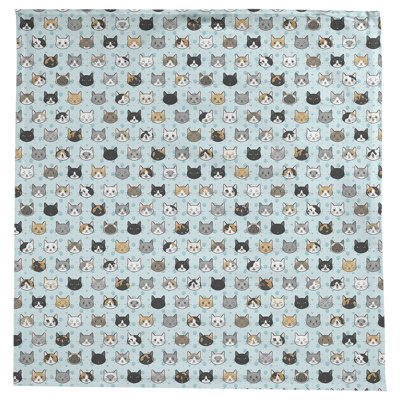 Nappe à motif chat kitty Avicia