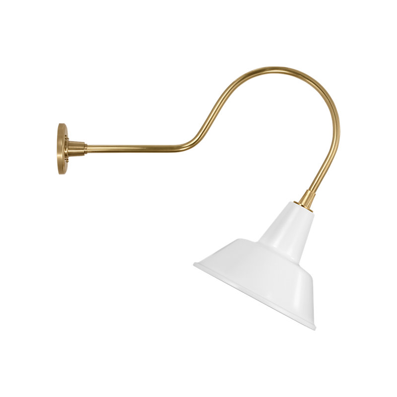 Thomas O'Brien 1 - Light Outdoor Barn Light, 24" H x 12.5" W x 26" D