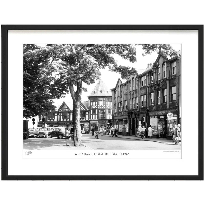 Wrexham, Rhosddu Road C1965 by Francis Frith - Single Picture Frame Print, 60cm H x 80cm W x 2.3cm D