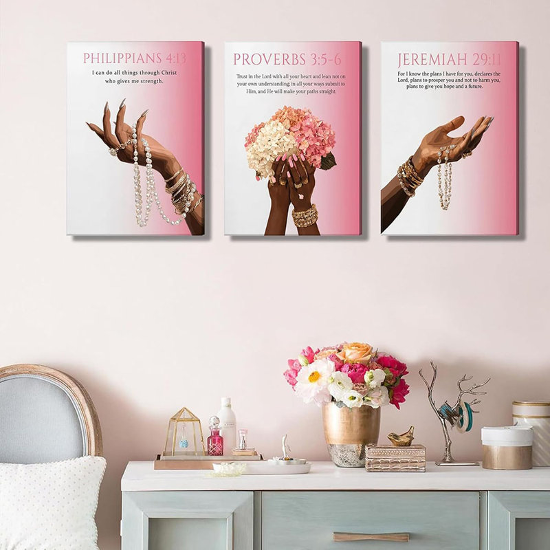 3 Piece Wrapped Canvas Print
