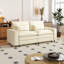 Canapé-causeuse moderne en chenille 85,43 po de largeur-1778226994