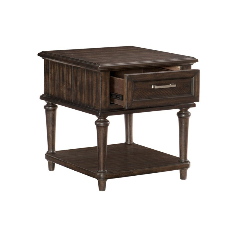 Table de bout Takyrah, Gris anthracite