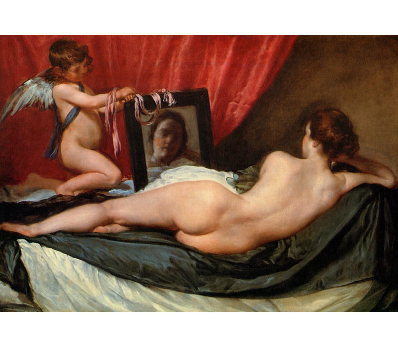 La toilette de Vénus («The Rokeby Venus»), H 17 po x l 24 po