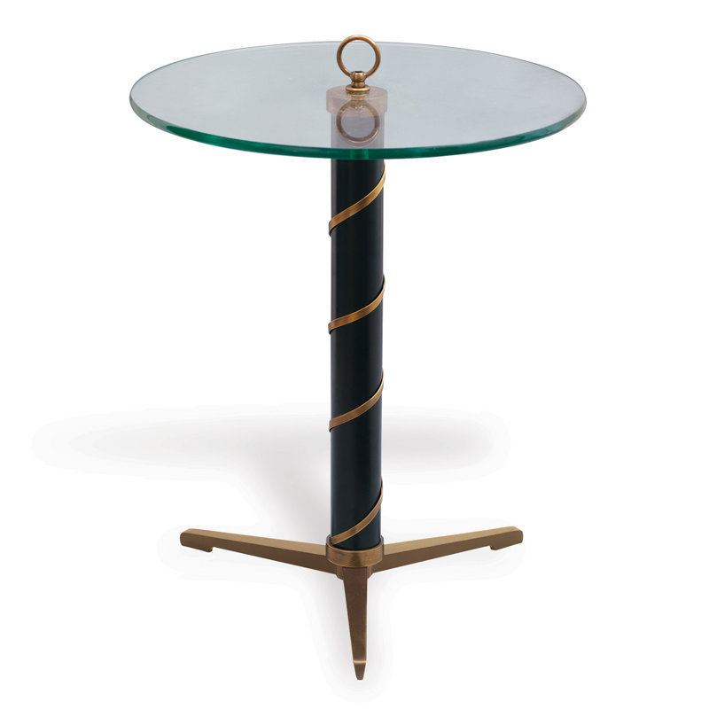 Wilmette Glass End Table