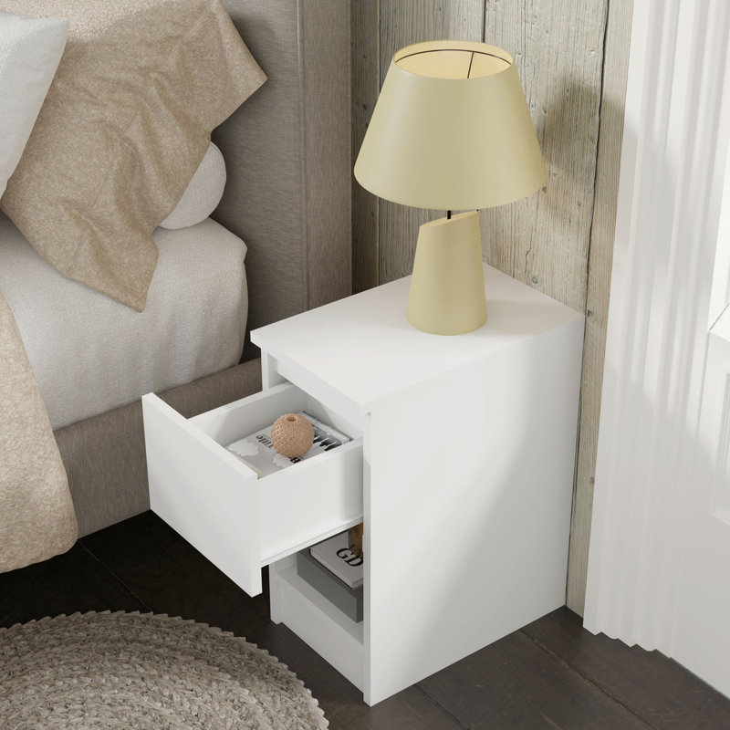 Maja 40cm W Manufactured Wood Bedside Table