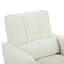 Chaise berçante décorative avec coussin, confort ultime pour votre maison, velours en peluche