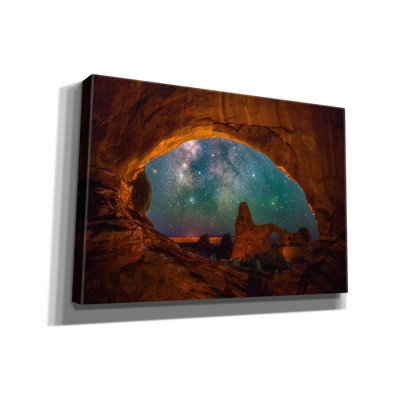«Fenêtre sur le ciel - Parc national Arches» par Darren White, estampe numérique sur toile