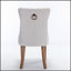 Chaise de salle à manger haut de gamme rembourrée en bois massif et lin avec pieds en bois durable pour une assise élégante et confortable-2102911224