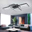 Raffa 3-Light Neutral Style Rectangular LED Semi Flush Mount Ceiling Light-1749398375-1790519423