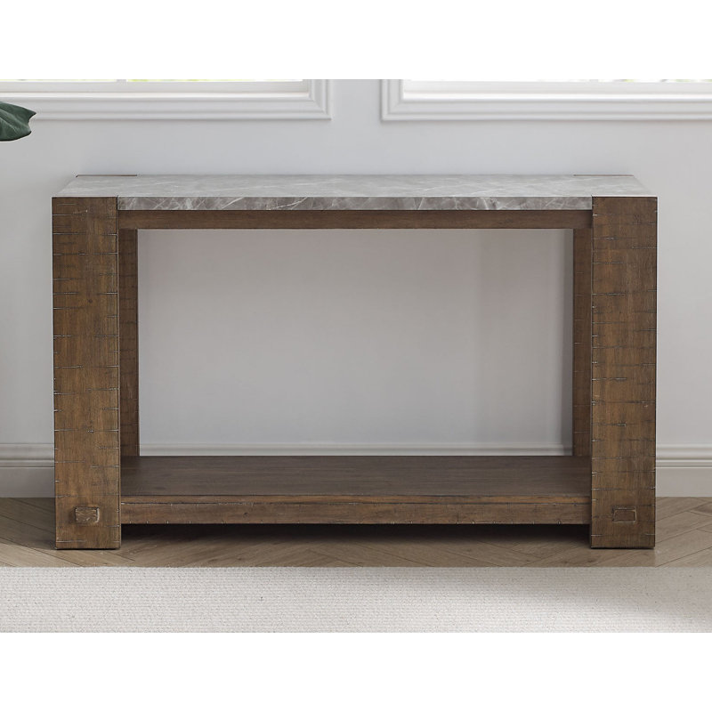 Libby Sintered Stone Sofa Table