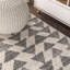 Tapis crème / gris Taos-1366875451
