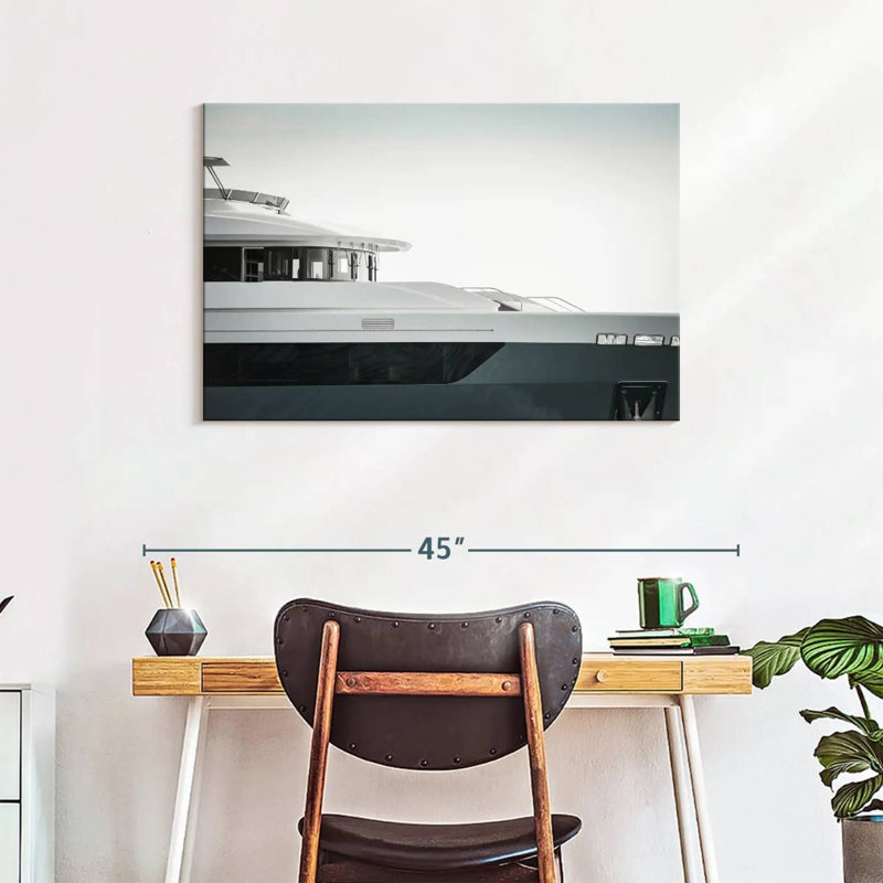 Mehar Superyacht, 24" H x 36" W
