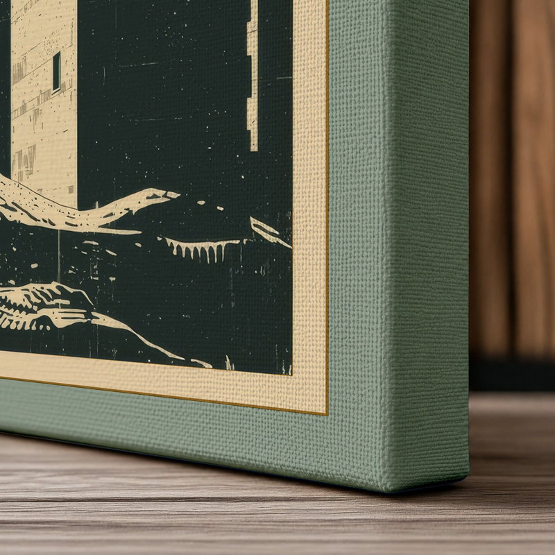 Print, 30x20 - 76.2 x 50.8 cm, Sage Border