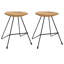 Leslee Metal Accent Stool