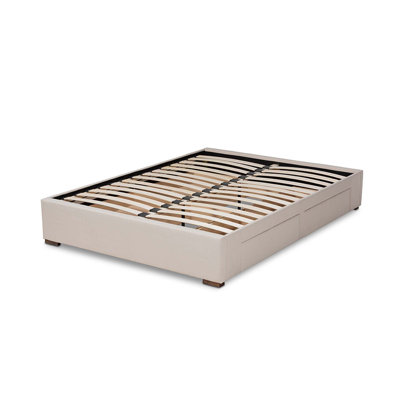 Upholstered Platform Storage Bed
