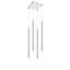 Luminaire suspendu cylindrique à DEL 4 lumières Bowning-1266889108
