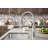 Empressa High Arc Pull-Down Dual-Spray Kitchen Faucet-39604190