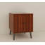 Table de chevet en bois avec 2 tiroirs
