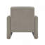 Fauteuil d'appoint en chenille gris