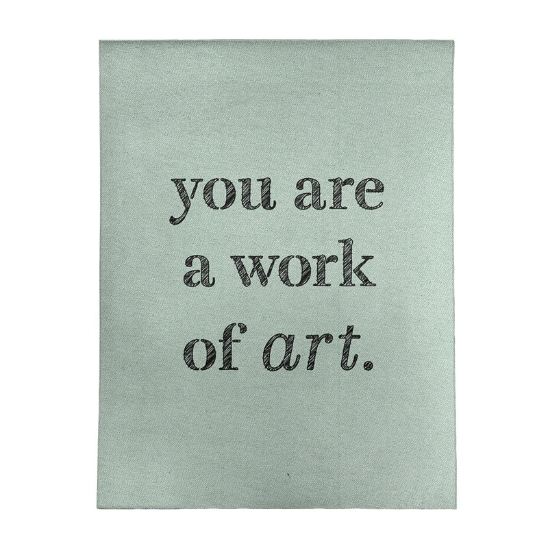 Quotes Chenille Indoor Rug, Rectangle 8' x 10'
