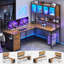 Bureau d'ordinateur avec rangement-999977188