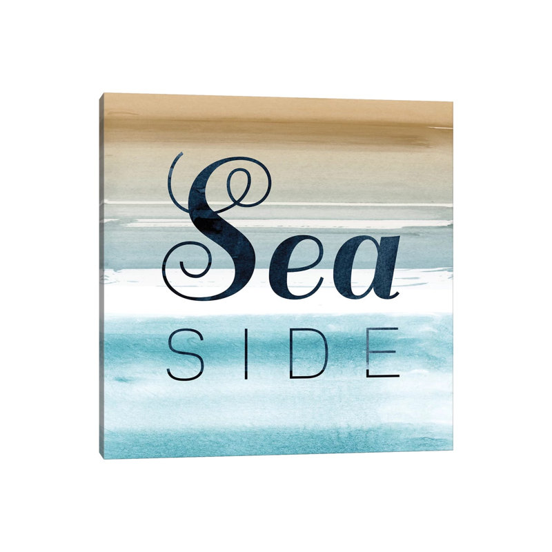 Seaside 1 Piece Wrapped Canvas Wall Art, 30.48 cm H x 30.48 cm W