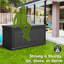 1020L Lockable Waterproof Resin Outdoor Storage Box-90544060