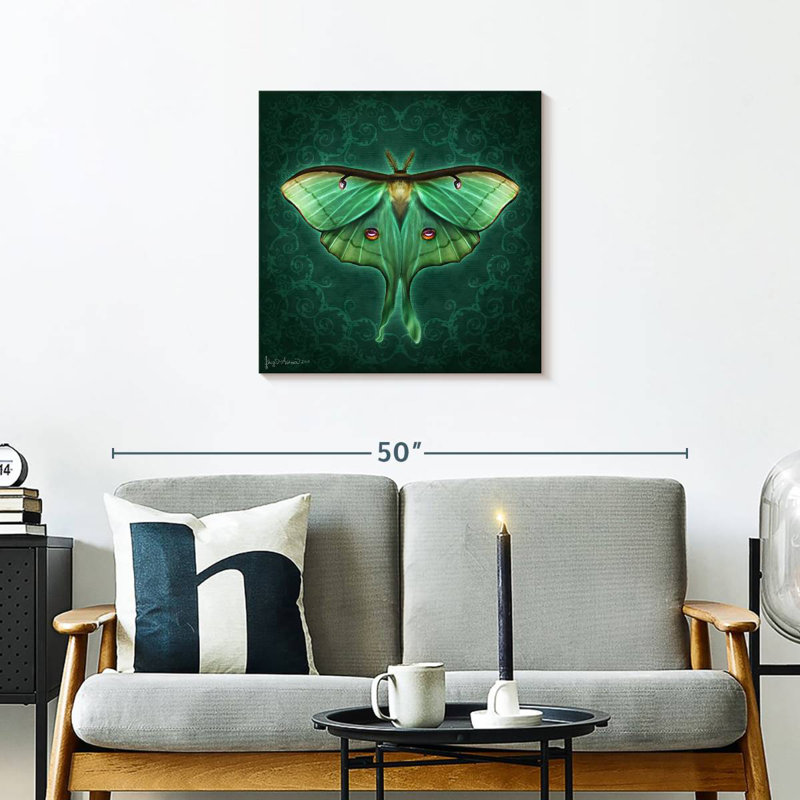 Bramp Steampunk Luna Moth II, H 24 po x l 24 po