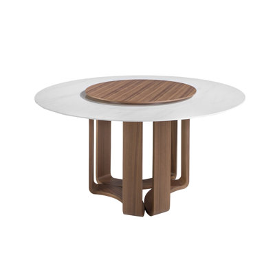 Round Marble Top Dining Table