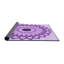 Tapis mauve en laine-1188938227
