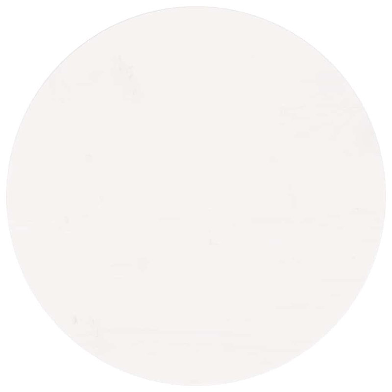 Tiphonnet Solid Wood Table Top, White, 3cm H x 50cm W x 50cm D