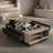 Picture Color Stone Rectangular&Round Coffee Table Sets