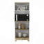 Armoire haute micro-ondes Wallas, cuisine