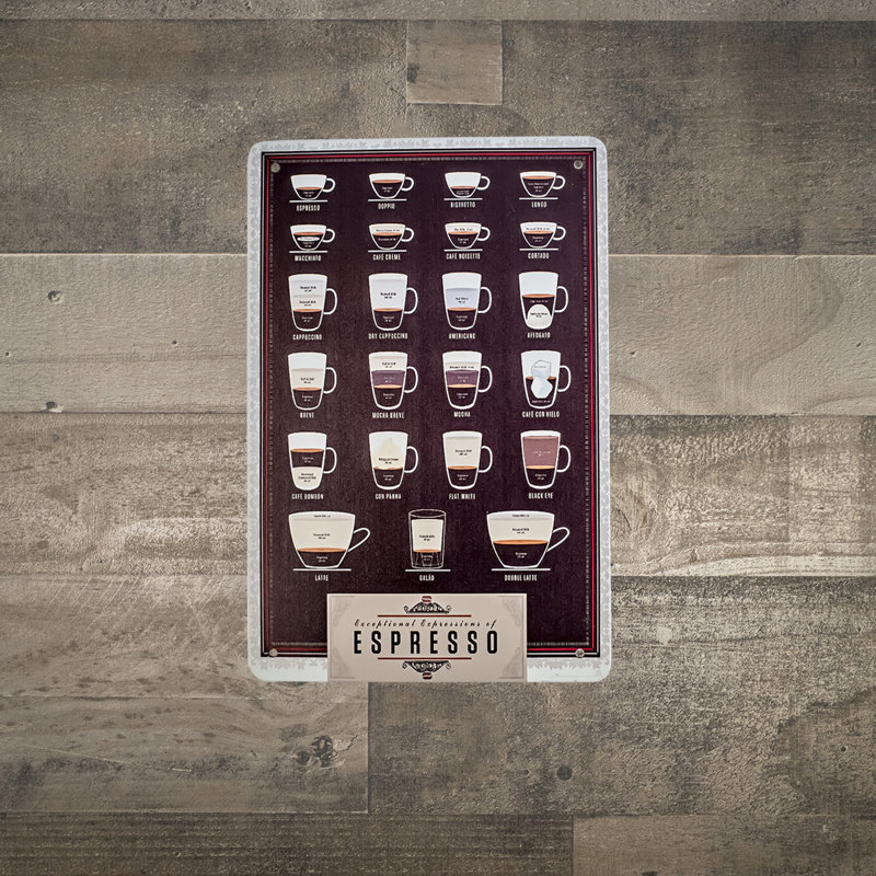 Metal Coffee Espresso Drink Recipes Menu Wall Sign Cafe Art Kitchen Home Decor Metal Coffee Espresso Drink Recipes Menu Wall Sign Cafe Art Kitchen Home Decor